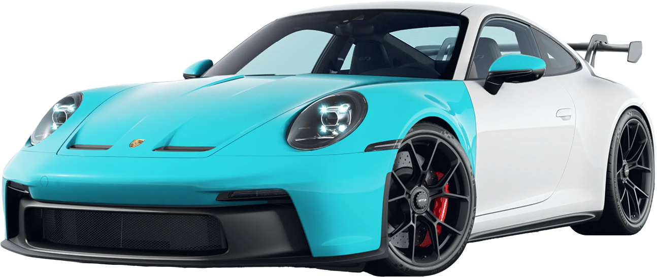 Full Front (Clear) coverage visualization