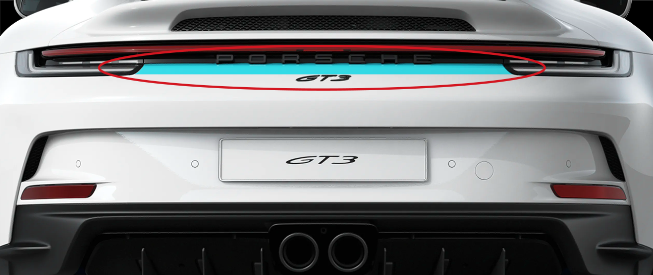 Trunk Luggage Sill coverage area